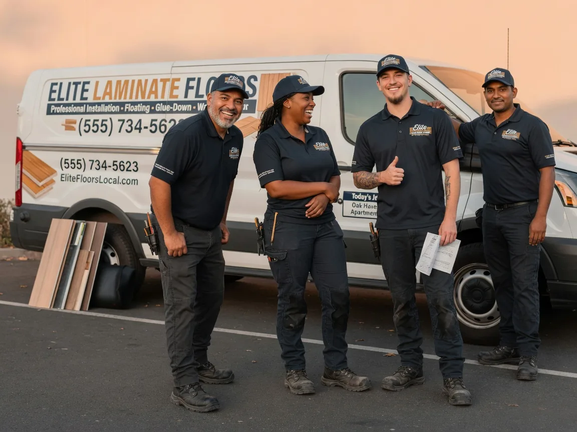 Laminate flooring installation company in Schwertner, TX